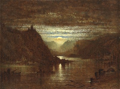 Lahneck on the Rhine by George F. Teniswood